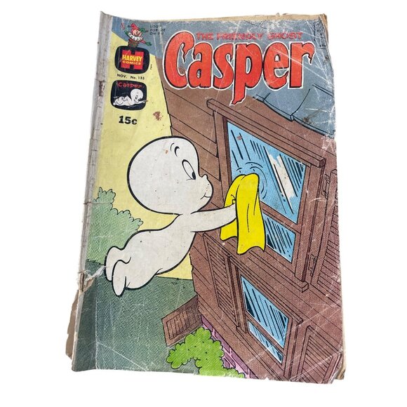Harvey Comics Casper The Friendly Ghost #135 Comic November Issue Bagged Boarded - Picture 2 of 8